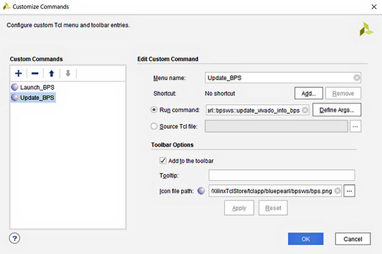 Creating the Update Command